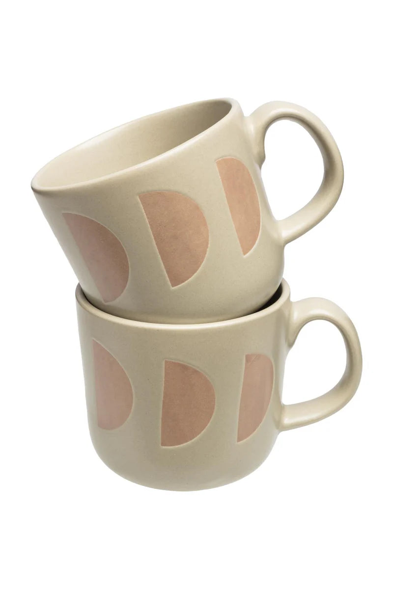 Tasse Art Deko creme