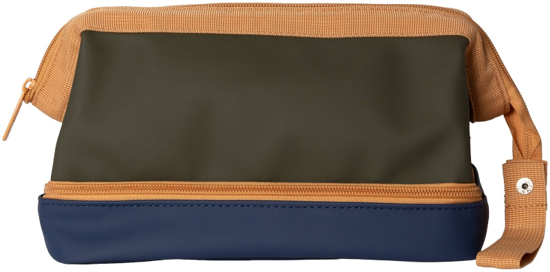 Kulturtasche / Kosmetiktasche Grün, Navy Blau