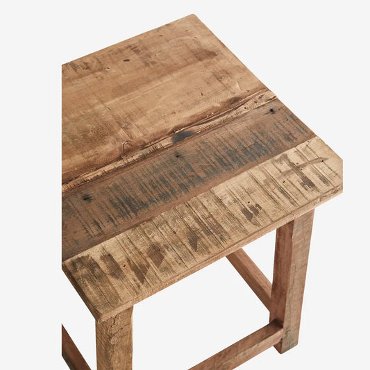 Hocker / Beistelltisch Recyceltes Holz