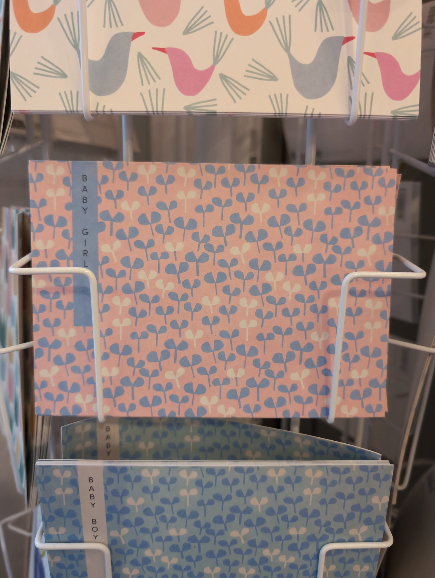 Postkarte „BABY GIRL“
