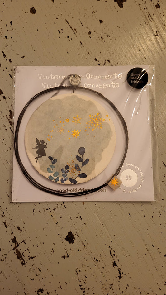 Winterzauberornamente "Sternflockenfee"