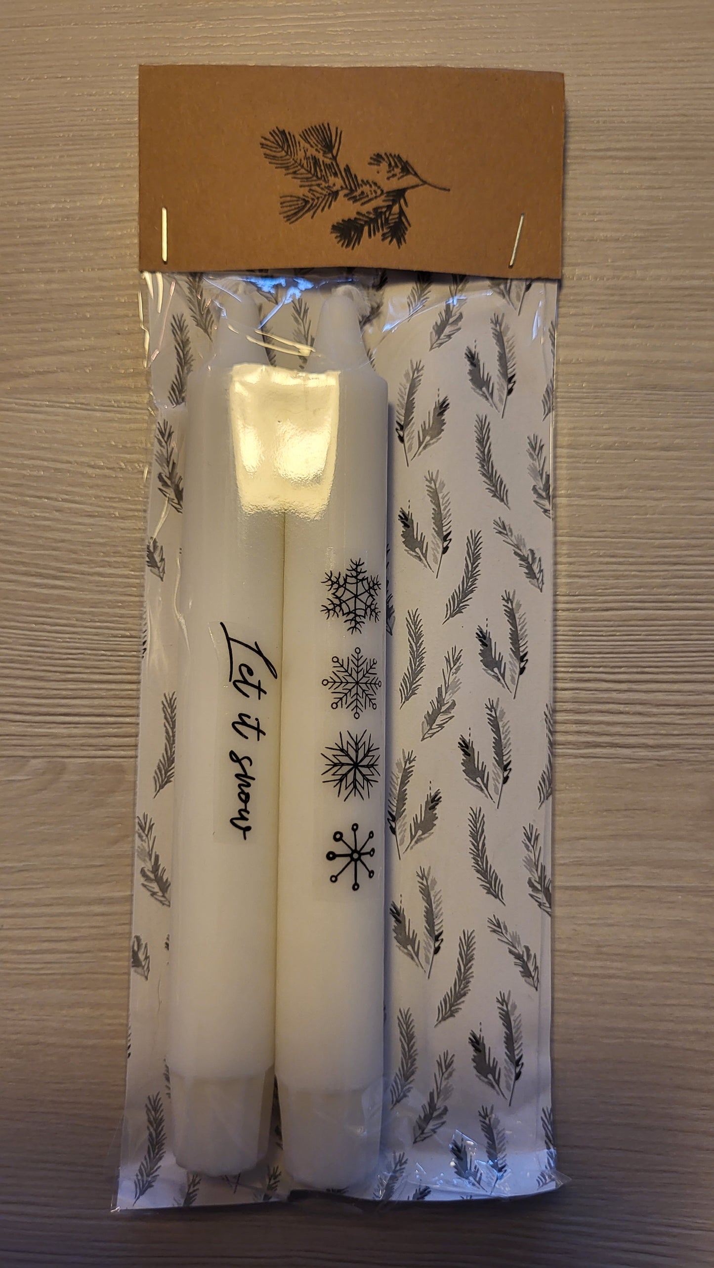 Weihnachtskerzen / Adventskerzen 2er Pack