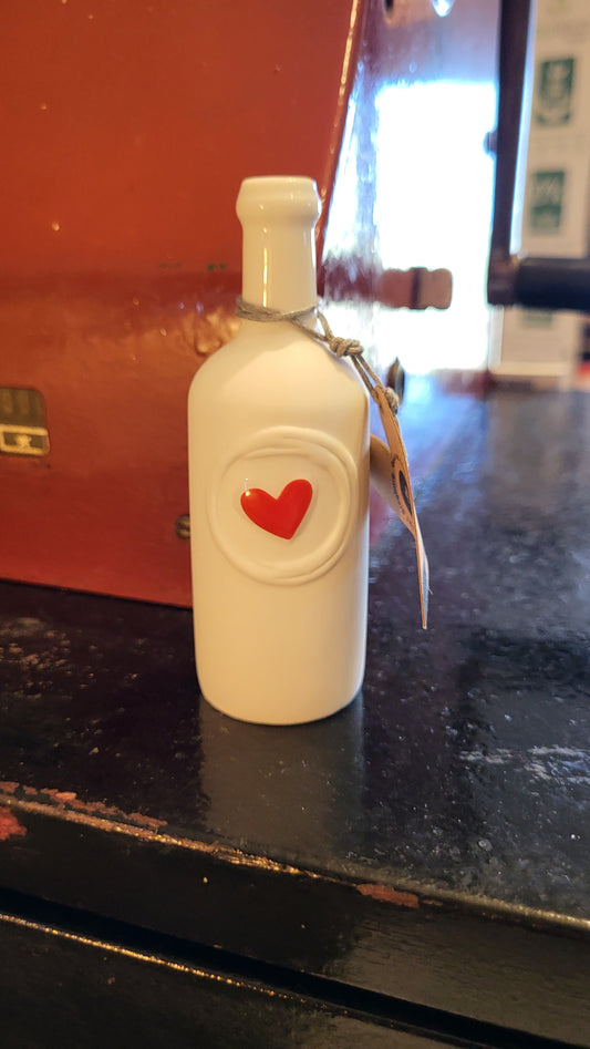 Mini Flaschenvase "Herz"