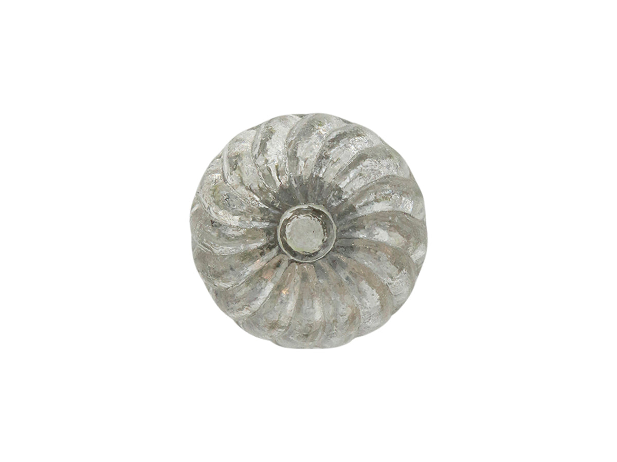 Möbelknopf Blume glas
