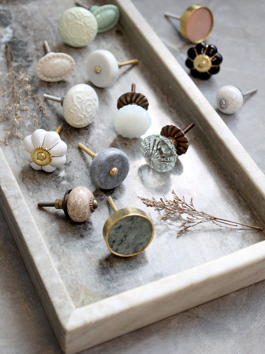 Möbelknopf bronze krakeliert