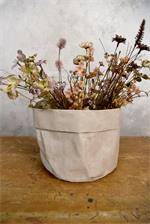 Faltbare Box aus Starkpapier rund