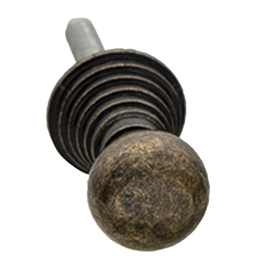 Möbelknopf antik brass