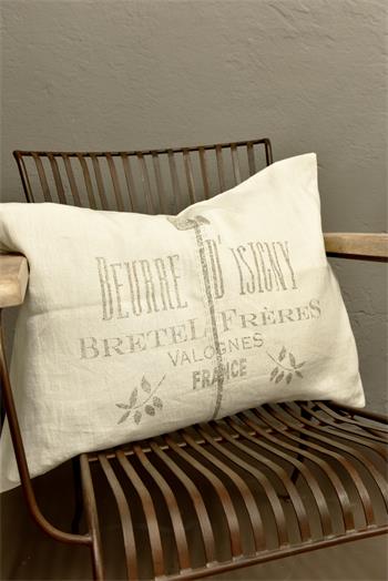 Kissenbezug Leinen bedruckt