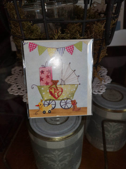 Geschenkanhänger zur Geburt