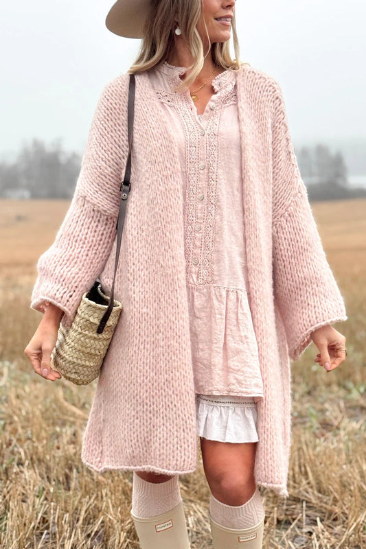 Strickjacke Soft Muse rosa
