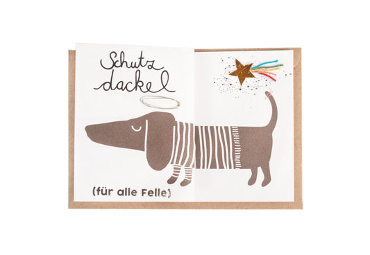 Dackelkarte Schutzdackel