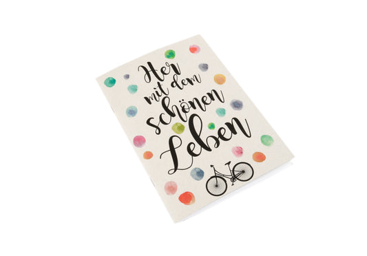 Schreibhefte. Her mit dem schönen Leben