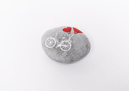 Herzsteine "Fahrrad"