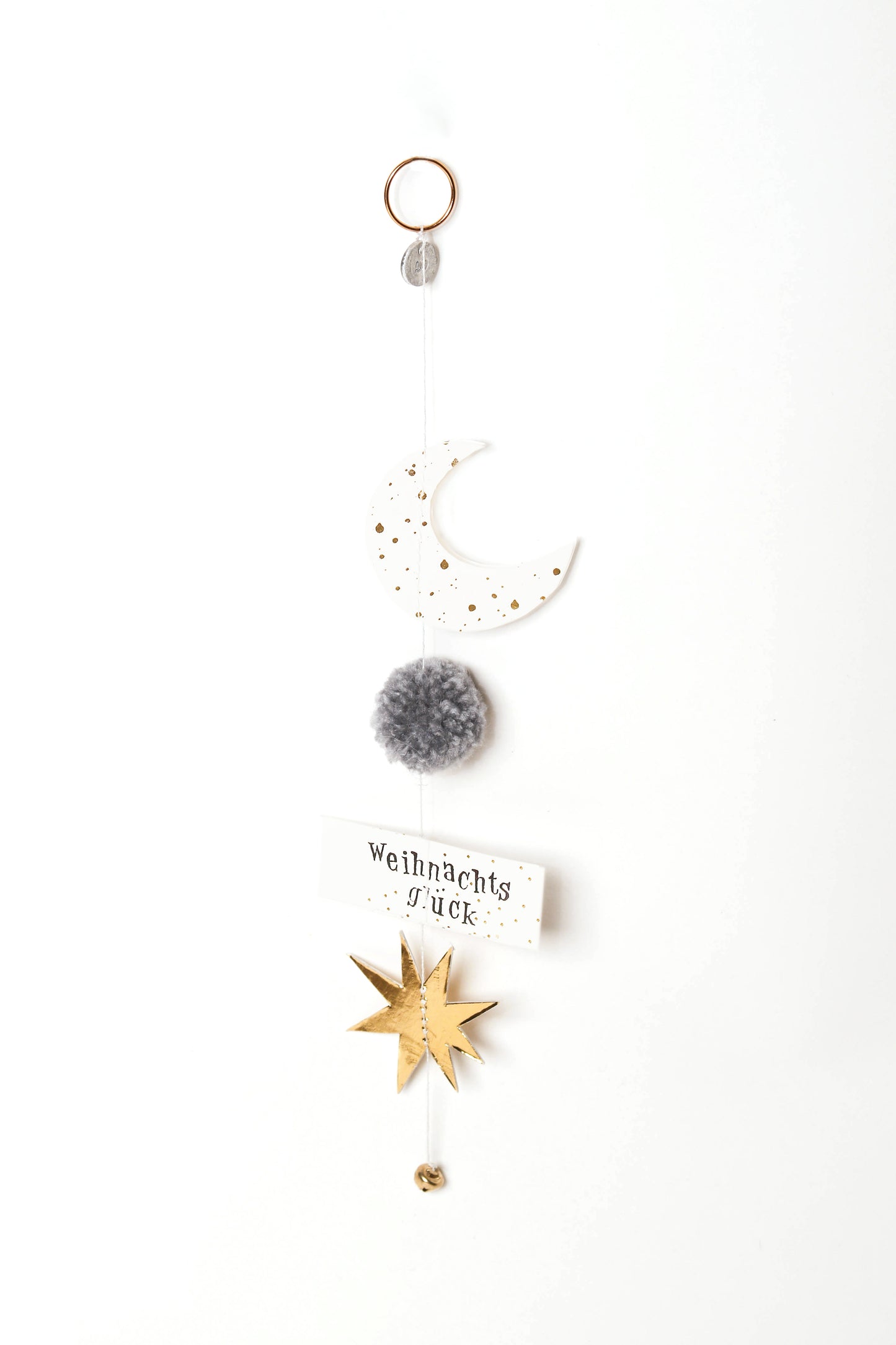 Glöckchenornamente. Weihnachtsglück