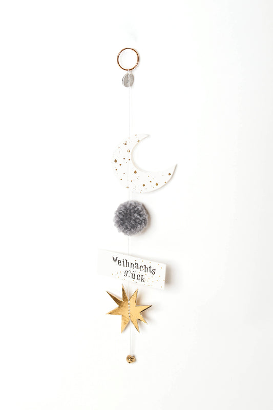 Glöckchenornamente. Weihnachtsglück