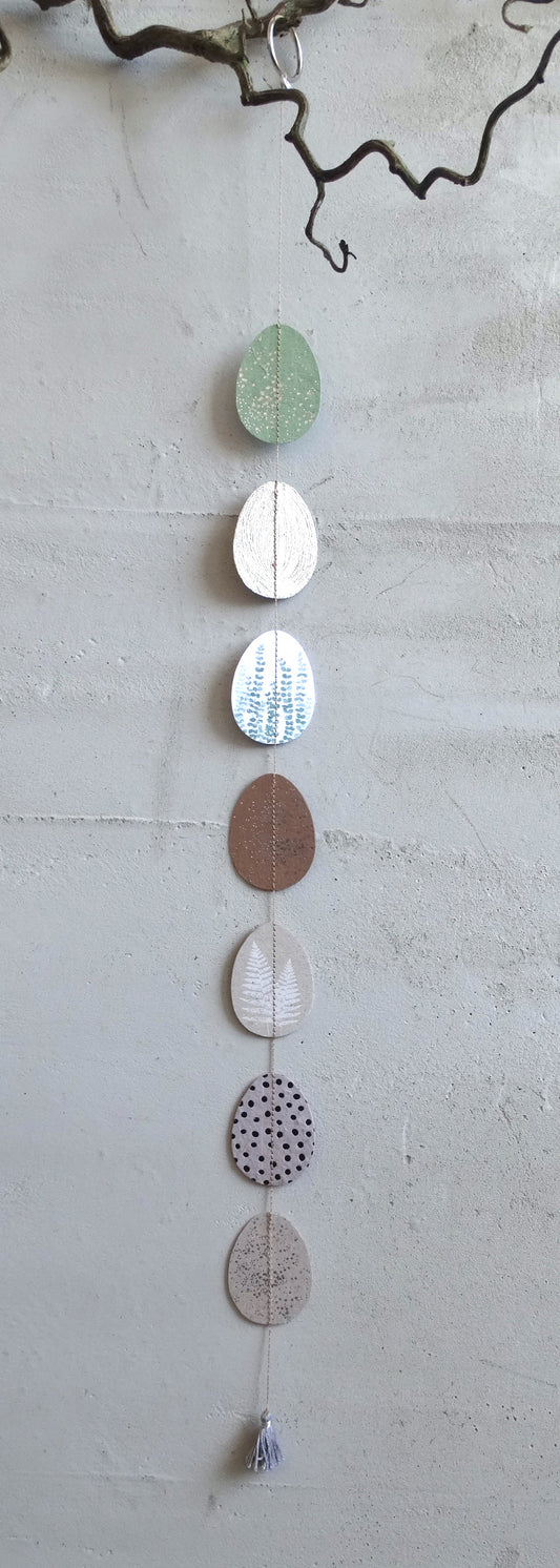 Eierkette Grün Orange