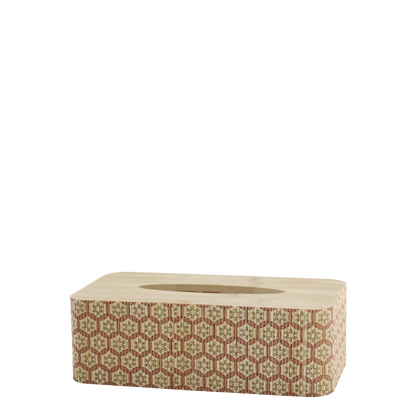 Schachtel aus Bambus Amilly coral blush