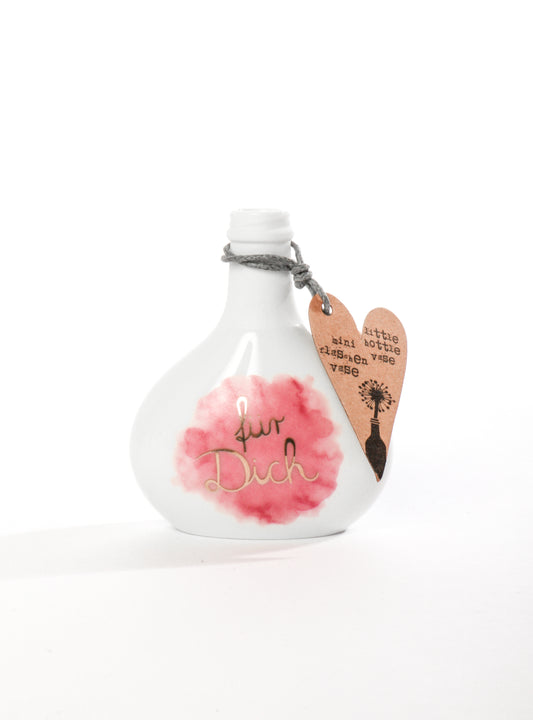 Mini Flaschenvase "Für dich"