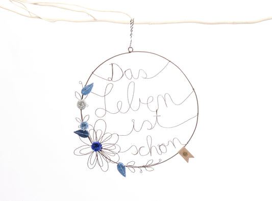 Blumenkränze "Das Leben ist schön"
