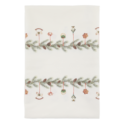 Tischdecke mit Girlanden 240x140 cm