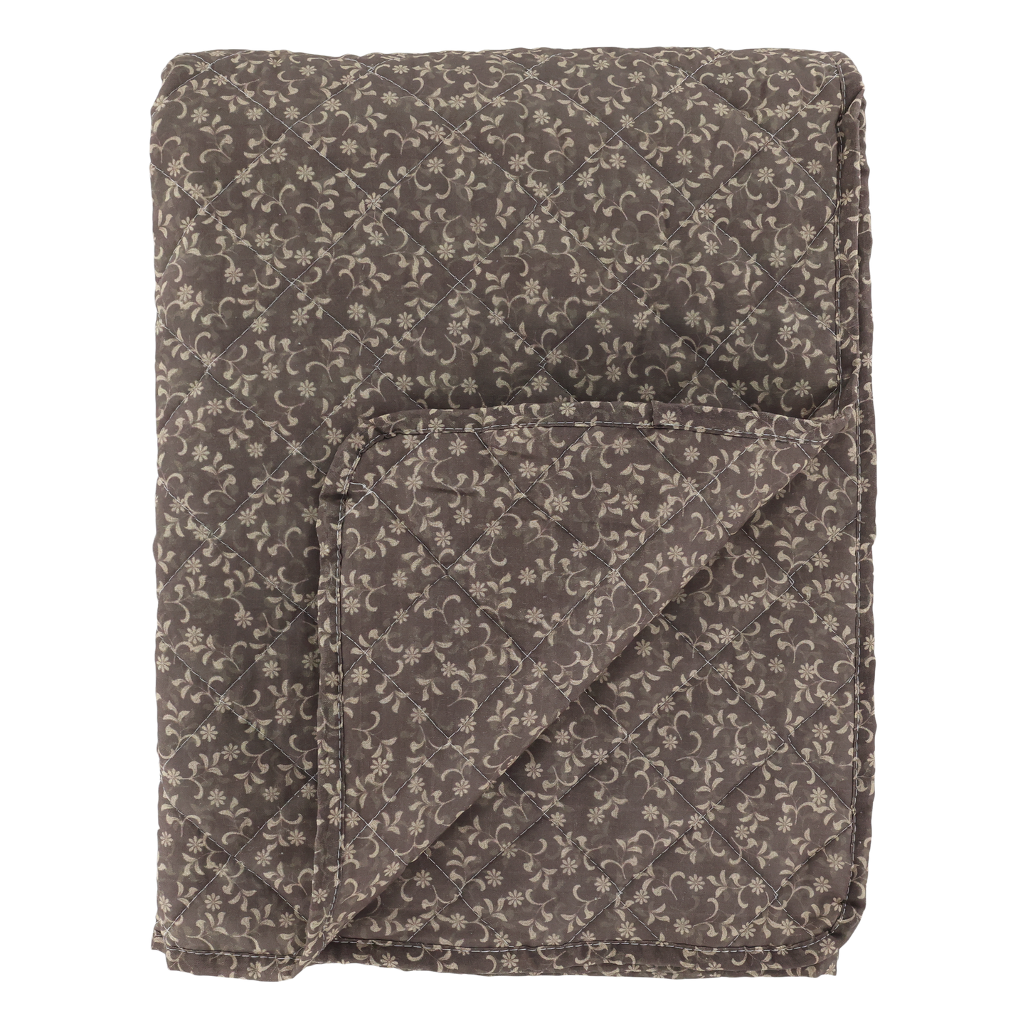 Decke / Tagesdecke / Quilt mit Blumen 180x130 cm