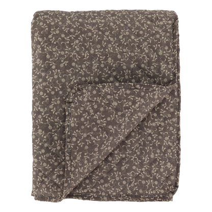 Decke / Tagesdecke / Quilt mit Blumen 180x130 cm