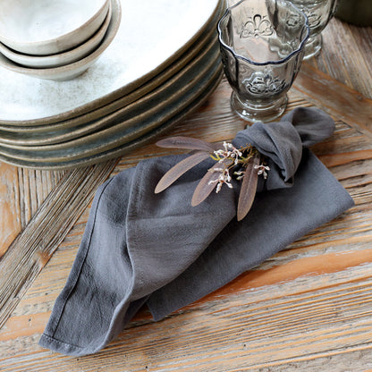 Serviette aus Stoff 40x40 cm midnight