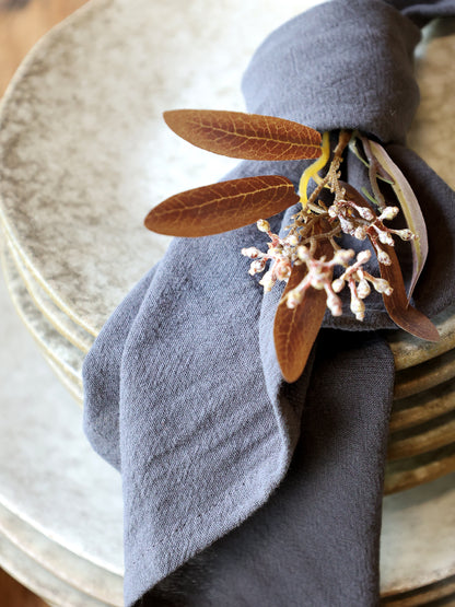 Serviette aus Stoff 40x40 cm midnight