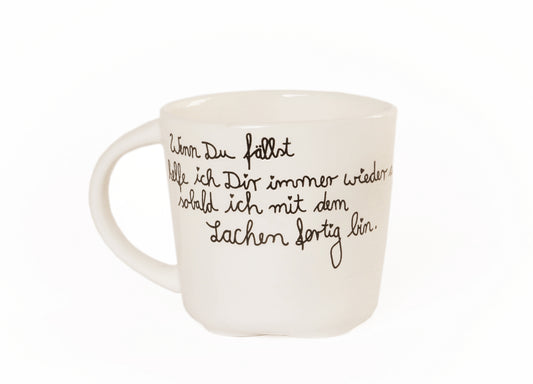 Familientassen. Schwester