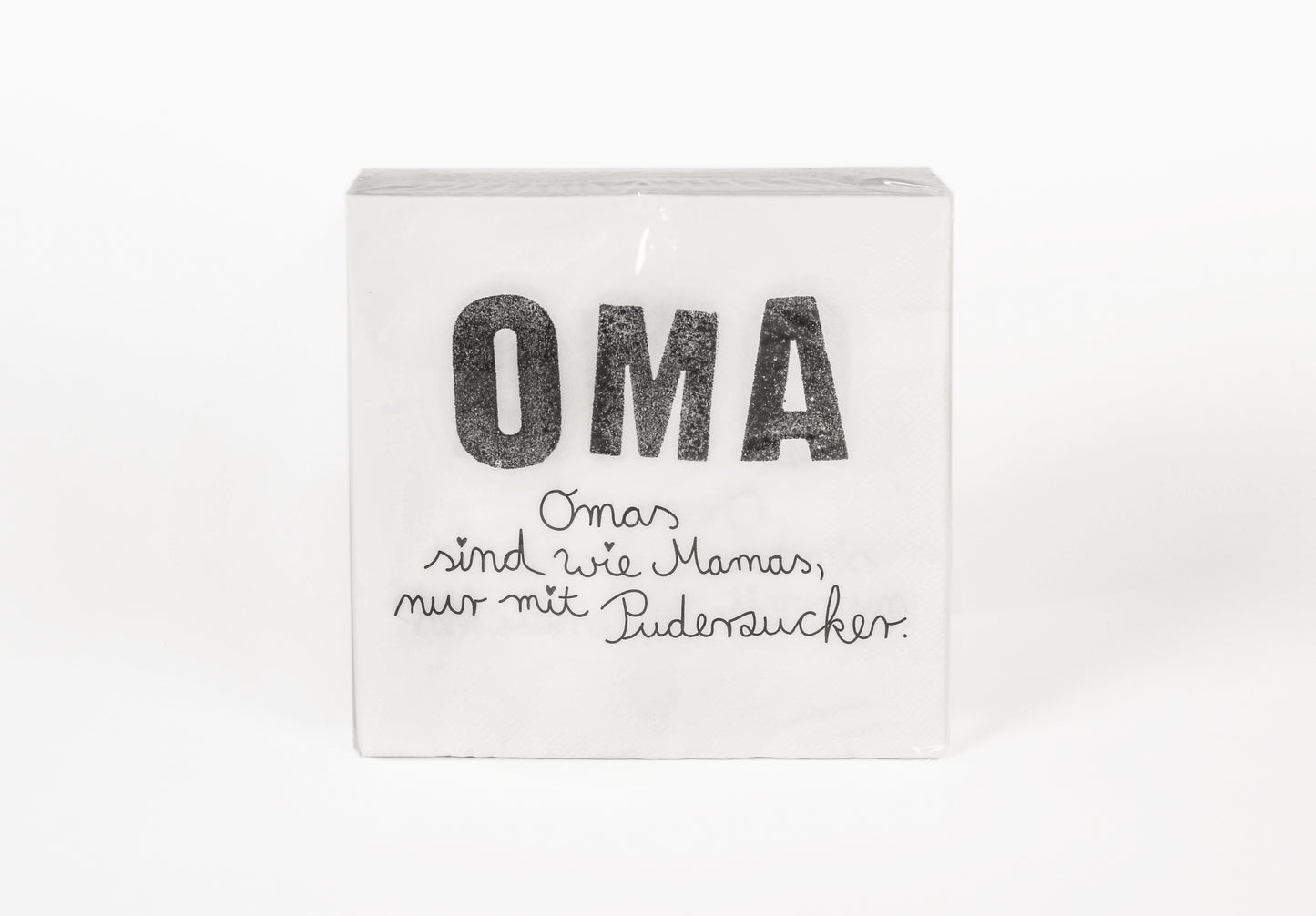 Familien Servietten. Oma