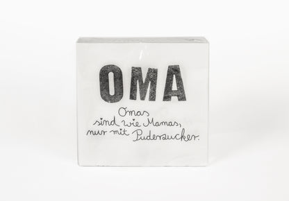 Familien Servietten. Oma