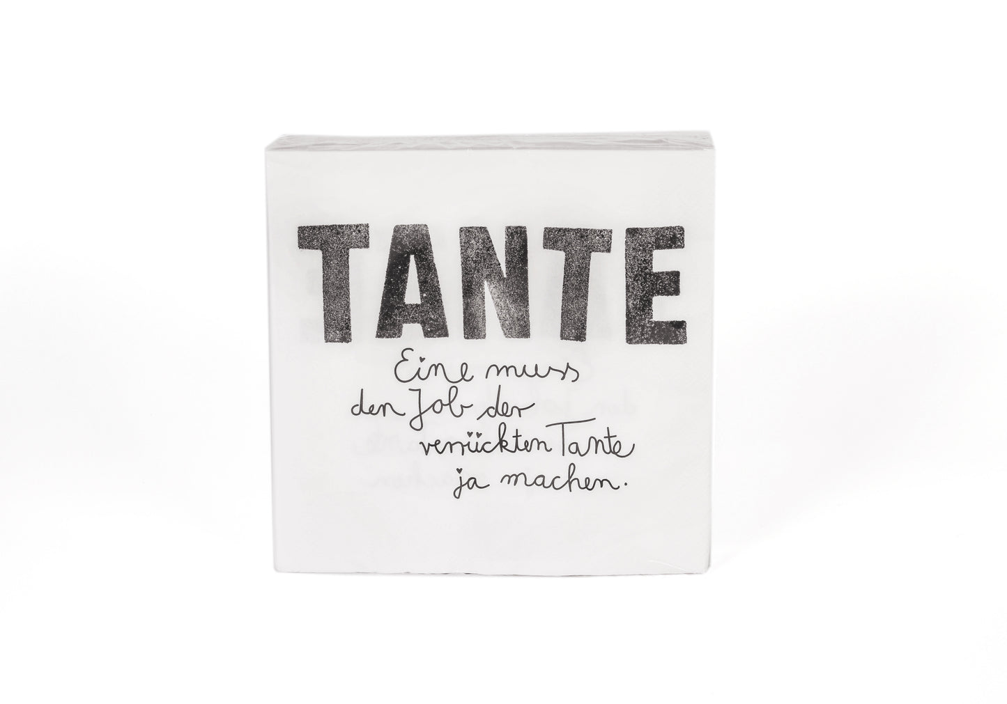 Familien Servietten. Tante