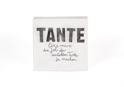 Familien Servietten. Tante