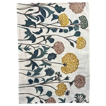 Geschirrhandtuch 50x70 cm mustard yellow, beige background