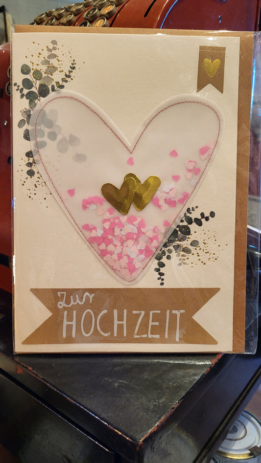 Riesenkarte "Zur Hochzeit"