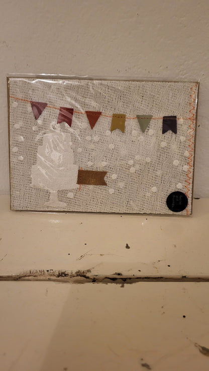 Lichtpost „Happy Birthday“