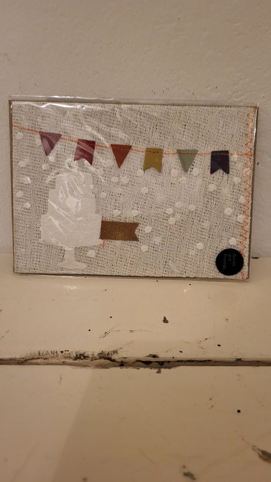 Lichtpost „Happy Birthday“
