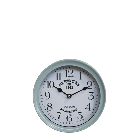 Wanduhr / Uhr grün