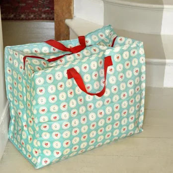 Recycelte Einkaufstasche XXL Vintage Doily