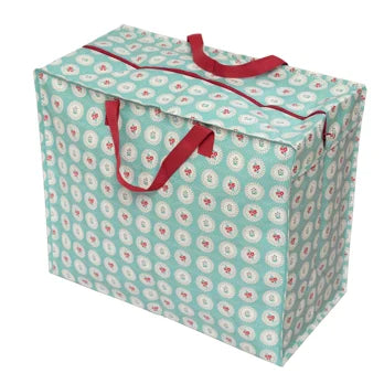 Recycelte Einkaufstasche XXL Vintage Doily