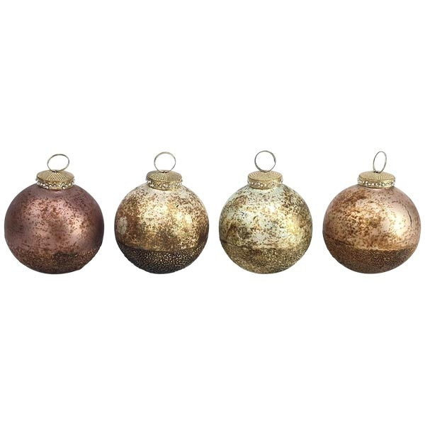 Christbaumkugeln VITREOUS 4er Set