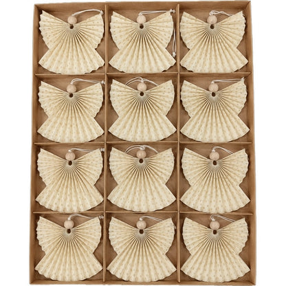 Engel Anhänger PaperART Creme