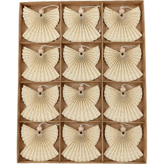 Engel Anhänger PaperART Creme