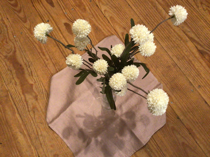 Kunstblume Kornblume weiß