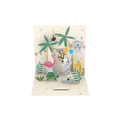 "Lass dich feiern" Pretty PopUp Cards