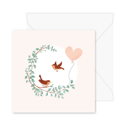 "Alles Liebe zur Hochzeit" Pretty PopUp Cards