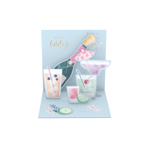 "Auf Dich" Pretty PopUp Cards