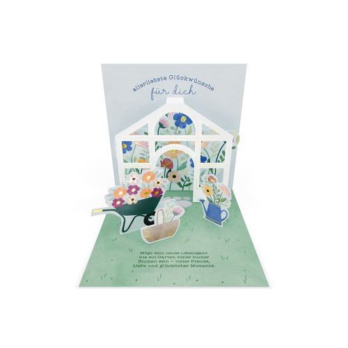 "Allerliebste Glückwünsche" Pretty PopUp Cards
