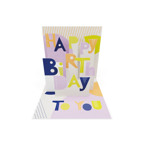 "Happy Birthday to you" Pretty PopUp Cards