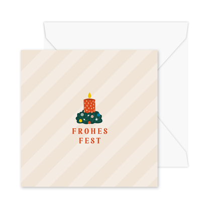 "Frohes Fest" Pretty PopUp Cards